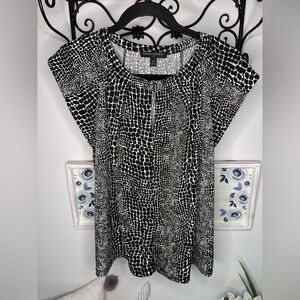 Banana Republic Crocodile Patterned Blouse